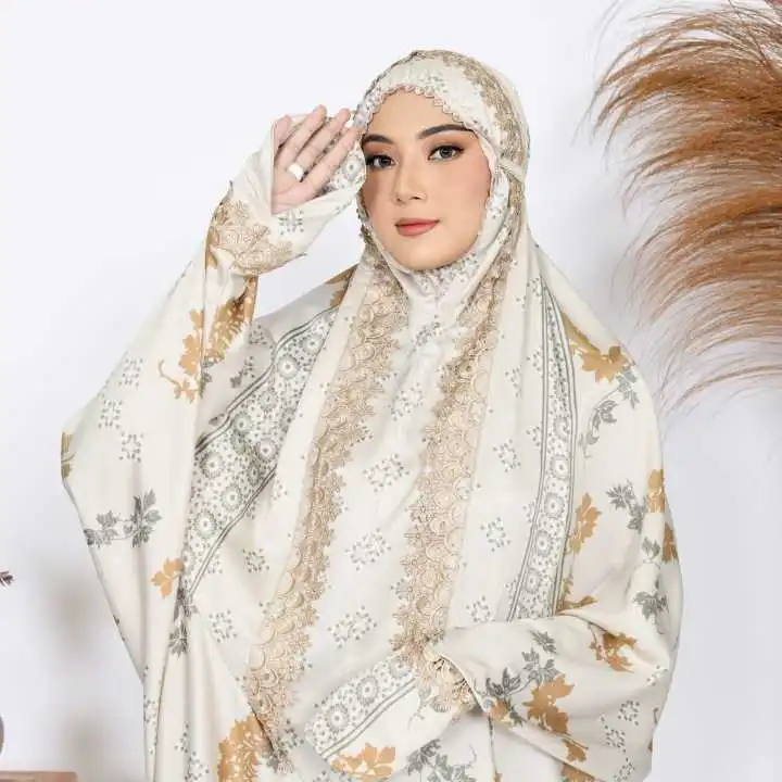 model mukena terusan